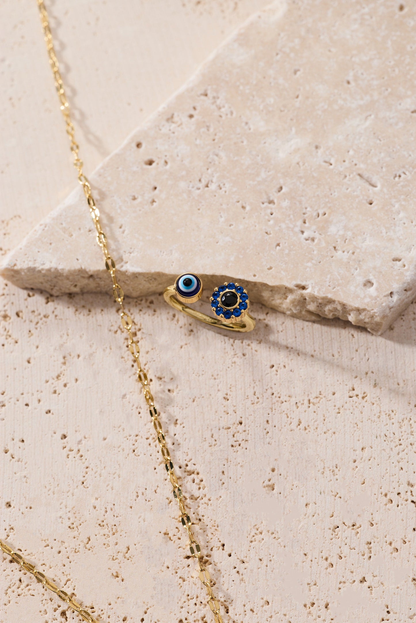 ALEX AND ANI -Evil Eye Fidget Spinner Ring