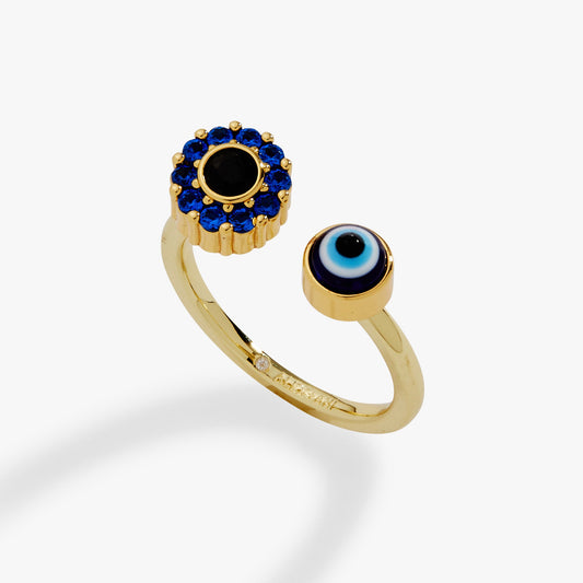ALEX AND ANI -Evil Eye Fidget Spinner Ring
